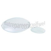 Foto van Glaasje Van lamp 100x54mm ZHC94ALU,ZHG511G, 