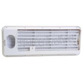 Foto van Dometic Rooster Ventilatierooster absorptiekoelkast, boven, wit LS100 