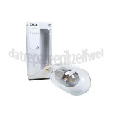 Foto van Calex Ledlamp Sundsvall Clear/Titanium Fusion LED lamp E27 3W 100lm 2200K Dimbaar 
