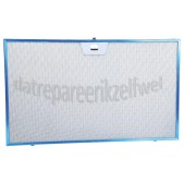 Foto van Eurofilter Filter Aluminium, 506x300mm EFC62380OX, Ikea Luftig 