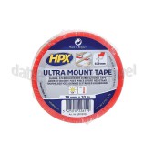 Foto van HPX Tape Ultra Mount Transparant Bevestigingstape, 19mm x 10 meter 