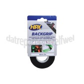 Foto van HPX Tape Back Grip Zwart Bevestigingstape, 16mm x 5 meter 