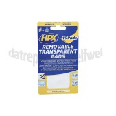 Foto van HPX Tape Powerpads, dubbelzijdige bevestigingspads Verwijderbaar 