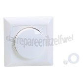 Foto van Ecodim Dimmer LED Smart Dimmer fase afsnijding 0-200W, 230V, druk/draaischakelaar 