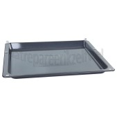 Foto van Bosch Bakplaat Geemailleerd, Grijs, 425x390mm Ovens met schuifdeur 