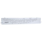 Foto van Pelgrim Glaasje Glasplaat van verlichting PSK565ONY, MSK155RVS, PSK595RVS 