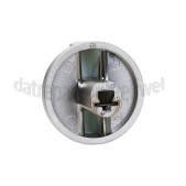 Foto van Pelgrim Knop Gasknop kleur RVS CKB840ONYUU, IDK332ONYUU 
