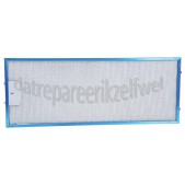 Foto van Atag Filter Metaalfilter 486x189,5mm. T4340TRVS, AV760RVS, A4350TRVS 
