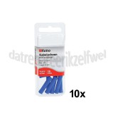 Foto van Ratio Kabelschoen Blauw, Doorverbinder 1,5-2,5mm 