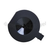 Foto van Moccamaster Deksel Deksel glaskan met mengpijp, zwart CD/KBG/Excellent 10SN 