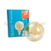Foto van Ledvance Ledlamp Smart+ Globelamp Gold Dimbaar Bluetooth E27 5,5W 600lm 2500K 