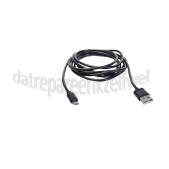 Foto van Easyfiks USB Kabel Zwart, 200cm Micro USB 