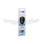 Foto van Easyfiks USB Kabel Zwart, 200cm Micro USB 