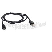 Foto van Easyfiks USB Kabel Zwart, 100 cm usb A naar C USB Type C 
