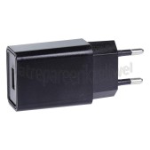 Foto van Easyfiks USB Oplader 230V, 2.1A/5V, 1-poort, zwart Universeel gebruik 