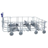 Foto van Beko Korf Onder, compleet met wielen DFN1431, DFN1430 