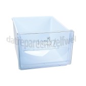 Foto van Whirlpool Groentelade Transparant/Wit, 230x155mm Crystal BCB333BGEHA, BCB312AIHA 