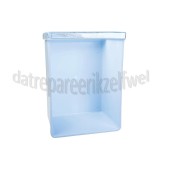 Foto van Whirlpool Groentelade Transparant/Wit, 230x155mm Crystal BCB333BGEHA, BCB312AIHA 