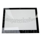 Foto van AEG Glasplaat Deurglas binnenkant oven, 524x402mm BP730400WM, BP8314001M 