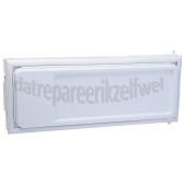 Foto van Inventum Vriesvakklep Deur van vriesvak, compleet KV55001 