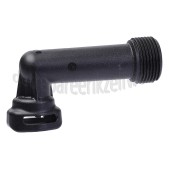 Foto van Karcher Koppeling Haakse knie met ventiel 