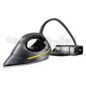 Foto van Karcher Strijkijzer Stoomstrijkijzer Temperatuurinstelling, keramische coating 