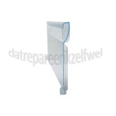 Foto van Whirlpool Frontpaneel Front, klep bovenste vriesvak transparant GKN182A2, GKN2283A2, GKN2283A2, WVA35632NFW 