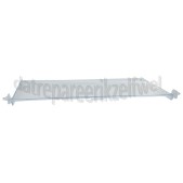 Foto van Whirlpool Frontpaneel Front, klep bovenste vriesvak transparant GKN182A2, GKN2283A2, GKN2283A2, WVA35632NFW 