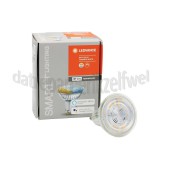 Foto van Ledvance Ledlamp Smart+ Wifi Spot Reflectorlamp Tunable White GU10, 5W, 2700K-6500K, Dimbaar 
