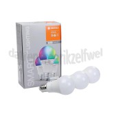 Foto van Ledvance Ledlamp Smart+ Wifi Classic A60 Multicolour Multipack 3 stuks E27, 9W, 2700K-6500K, Dimbaar 