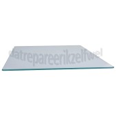 Foto van Whirlpool Glasplaat Vrieslade, onderste 420x248,6mm. BSNF9152W, KG335AIN, BSNF8421W 