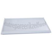 Foto van Pelgrim Glasplaat Glasplaat met rand PKD5102KP03, PKS5178FP01 