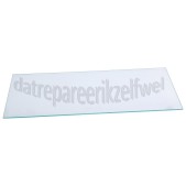 Foto van Pelgrim Glasplaat Glasplaat, afdekplaat groentebak KK2224AP05, KK2174AP01 