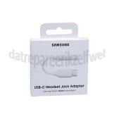 Foto van Samsung Adapter USB-C - 3.5mm Headphone Jack Adapter, Wit Hoofdtelefoon aansluiting 