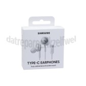 Foto van Samsung Headset In-Ear Headset Type C, Wit Hoofdtelefoon, afstandsbediening 