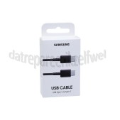 Foto van Samsung USB-C Kabel USB-C naar USB-C Kabel, 1 meter Zwart 