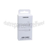 Foto van Samsung USB-C Kabel USB-C naar USB-C Kabel 45W, 1 meter, Wit laden en gegevensoverdracht 