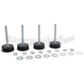 Foto van Voetje Trillingsdempers, Hoogte 79mm, hoogte rubber 18mm Voor airconditioners 