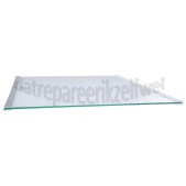 Foto van Samsung Glasplaat Glasplaat zilveren strip, RS8000NC RS6GN8231S9/EG 