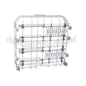 Foto van Beko Korf Onder compleet met wielen DFN26420W, DIN5631XN 