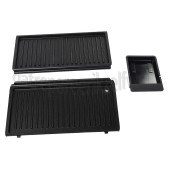 Foto van DeLonghi Plaat Grillplaten, set SW12, SW13 