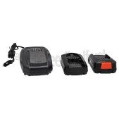 Foto van Gardena Accu Startset, snellader en 2x 2,5Ah accu Power For All gereedschappen 