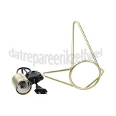 Foto van Calex Lamphouder Tafelarmatuur driepoot, goud E27 