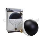 Foto van Calex Ledlamp LED G125 Kopspiegel Zwart E27 4W 200Lm 1800K Dimbaar 