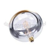 Foto van Calex Ledlamp LED XXL Cobble Top Kopspiegel Goud E27 6W 360Lm 1800K Dimbaar 