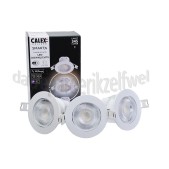Foto van Calex Ledlamp Smart Wifi CCT Downlight, 3-pack IP21, 2700-6500K 