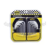 Foto van Benson Sleutelset Torx en Inbus sleutel set 18 delig in doos 