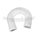 Foto van Slang 150 mm wit -PVC+ALU-10mtr 