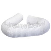 Foto van Slang 150 mm wit -PVC+ALU-10mtr 