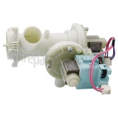 Foto van Beko Pomp Afvoerpomp, compleet WMB81443LA, WMB91445HLC, WNF8447AC50 